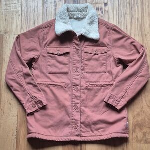 Hang Ten Cream Sherpa Jacket